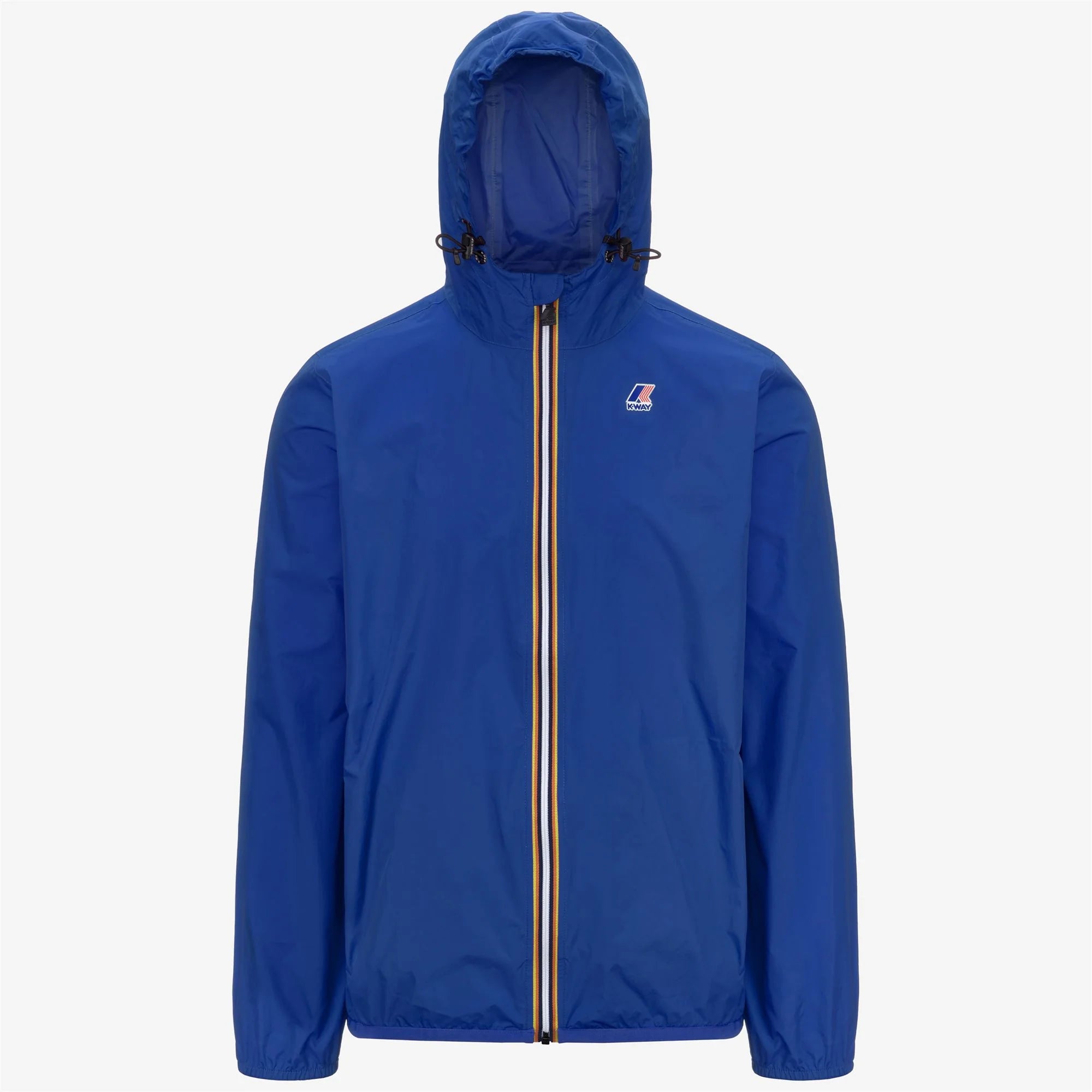 Le Vrai 4.0 Claude - Unisex Packable Full Zip Waterproof  Rain Jacket in Blue Royal Marine