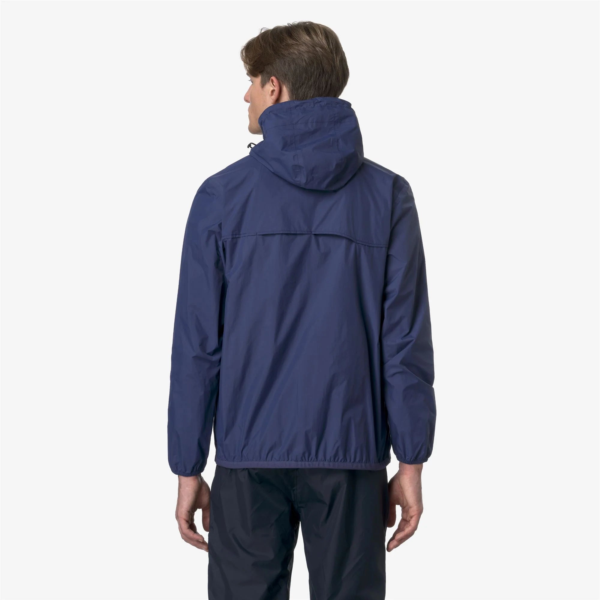 Le Vrai 4.0 Claude - Unisex Packable Full Zip Waterproof  Rain Jacket in Blue Deep Cobalt