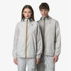 Le Vrai 4.0 Claude - Unisex Packable Full Zip Waterproof Rain Jacket in Beige Lt