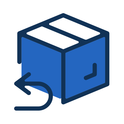 Free Returns Kway Icon