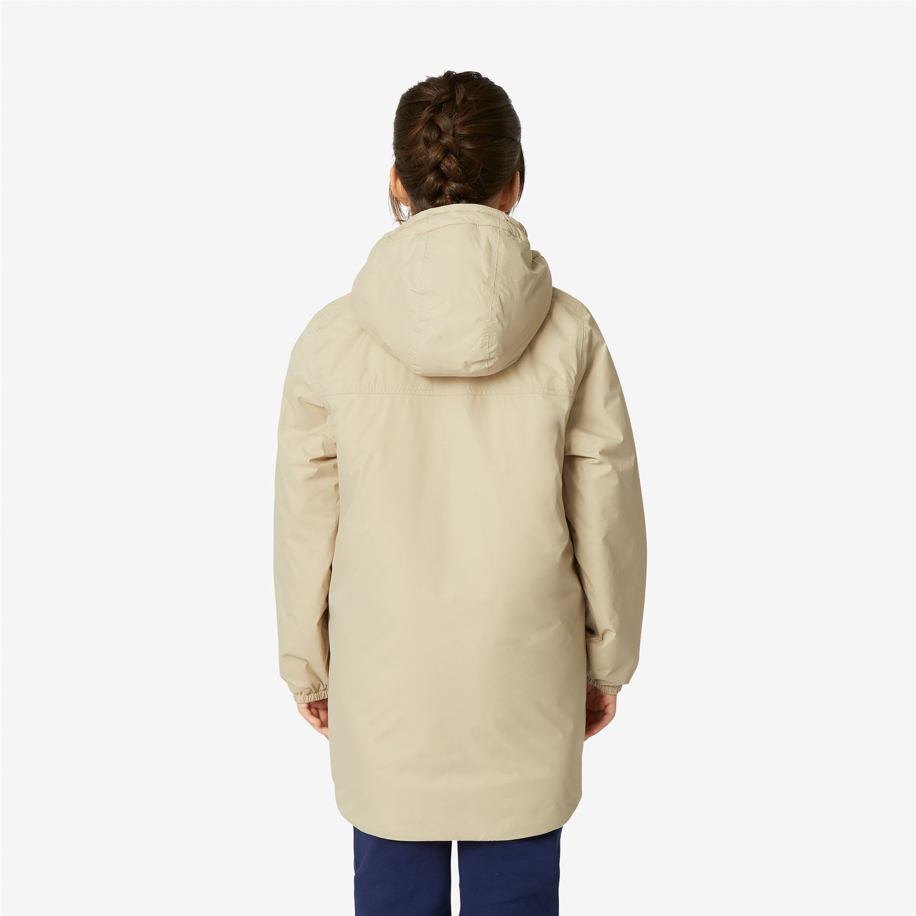 Eiffel Orsetto - Kids Lined Jackets in Ecru - Beige Grey