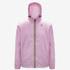 Veste de pluie pliable à fermeture éclair unisexe Claude en rose