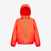 Claude - Veste de Pluie Imperméable Pliable pour Enfants en Rouge Papavero