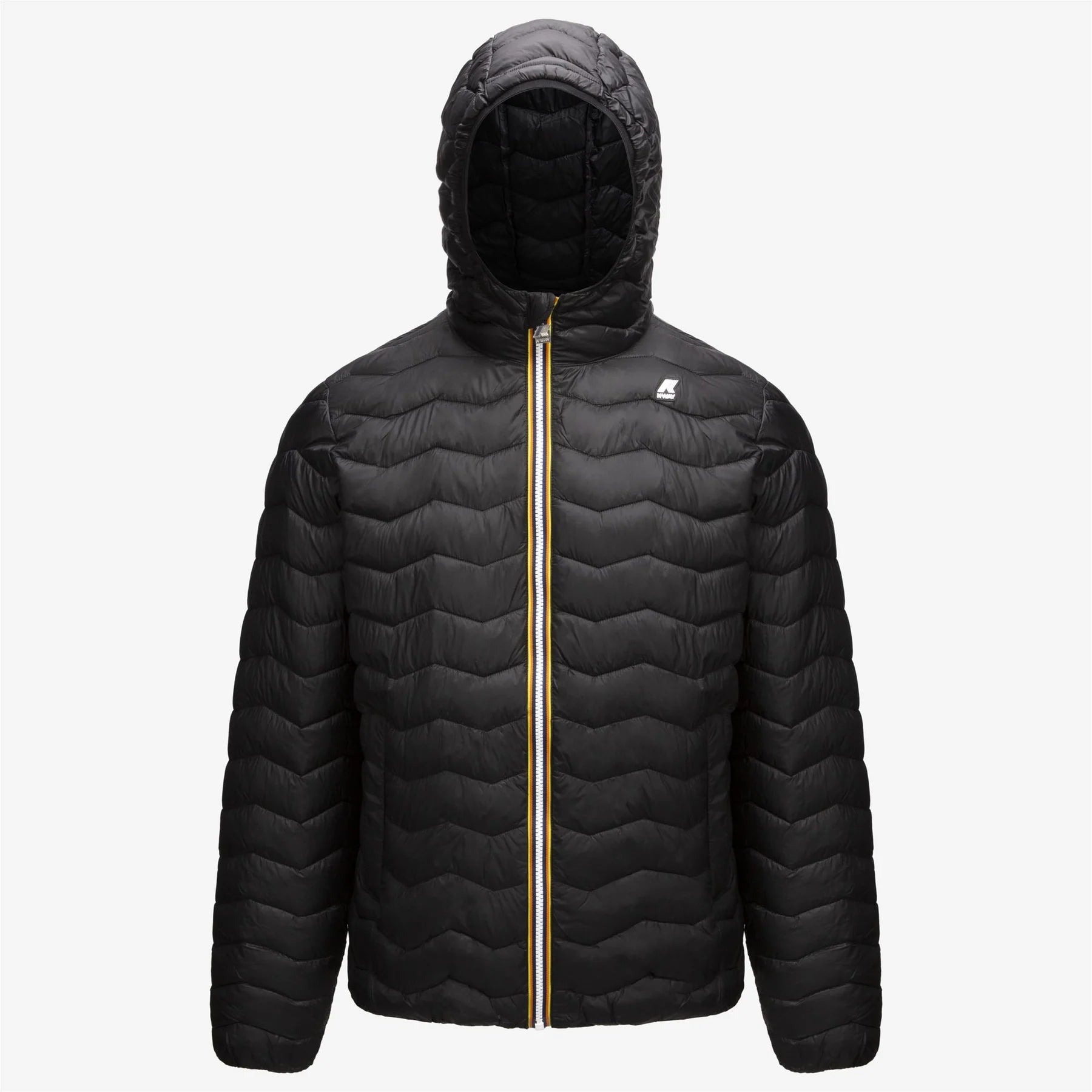 Jack Warm - Men's Quilted Packable Puffer Jacket in Black Pure