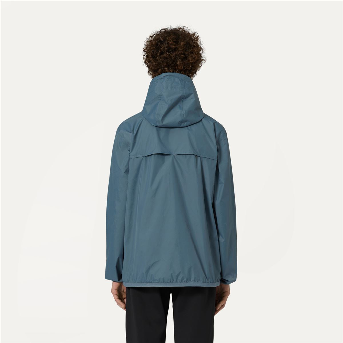 Claude - Unisex Packable Full Zip Waterproof  Rain Jacket in Grey Everest