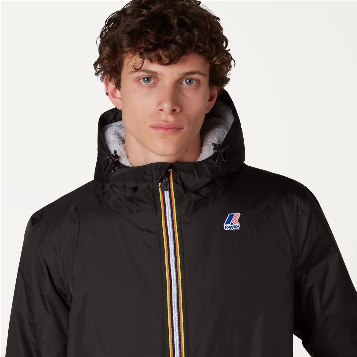 Claude Orsetto - Kids Sherpa Lined Waterproof Jacket in Black