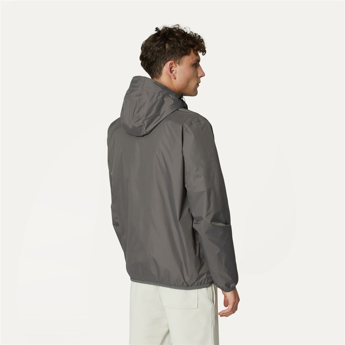 Claude Warm - Unisex Full Zip Waterproof Padded Jacket in Grey Smoked