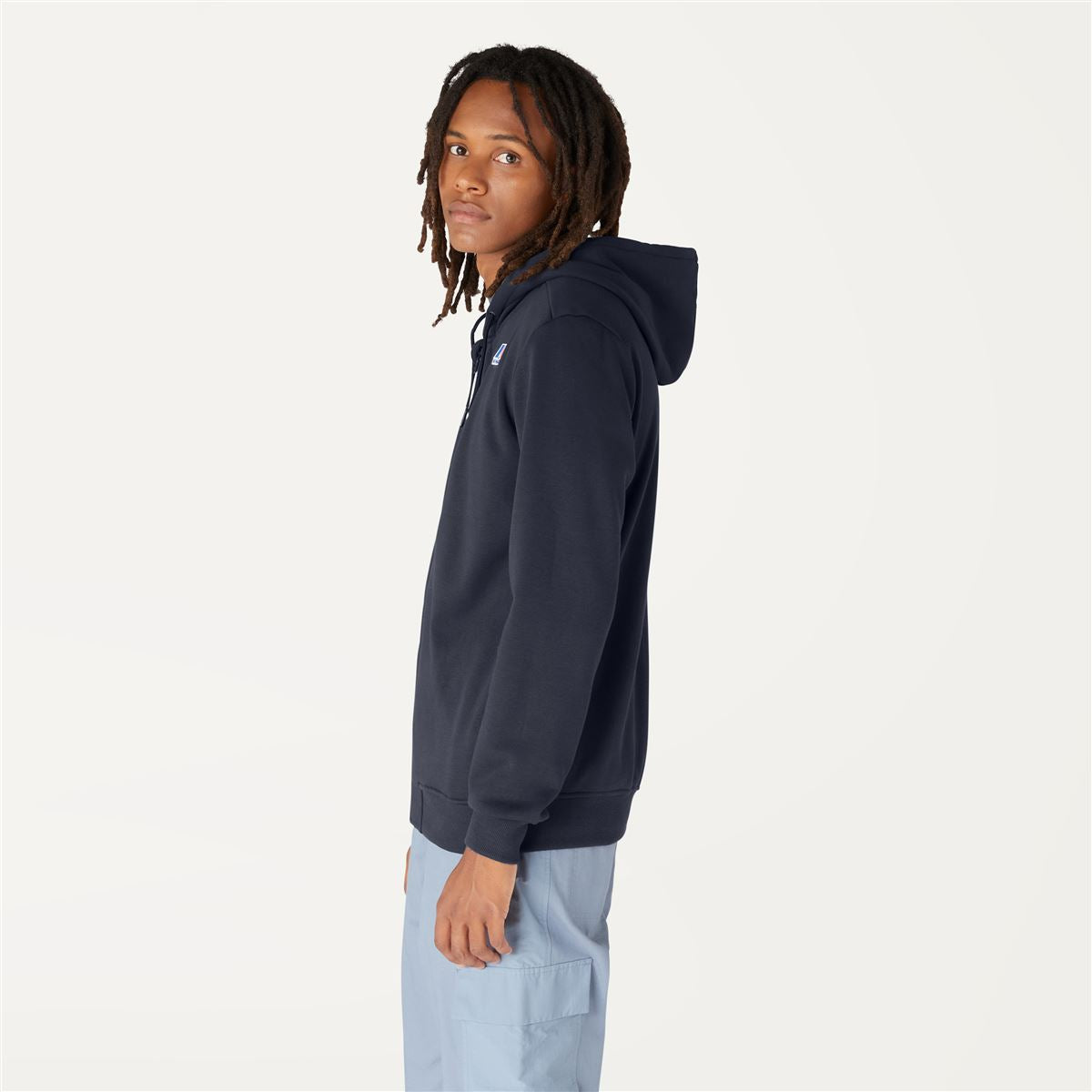 Arnel - Unisex Hooded Fleece Sweatshirt in Blue Depht