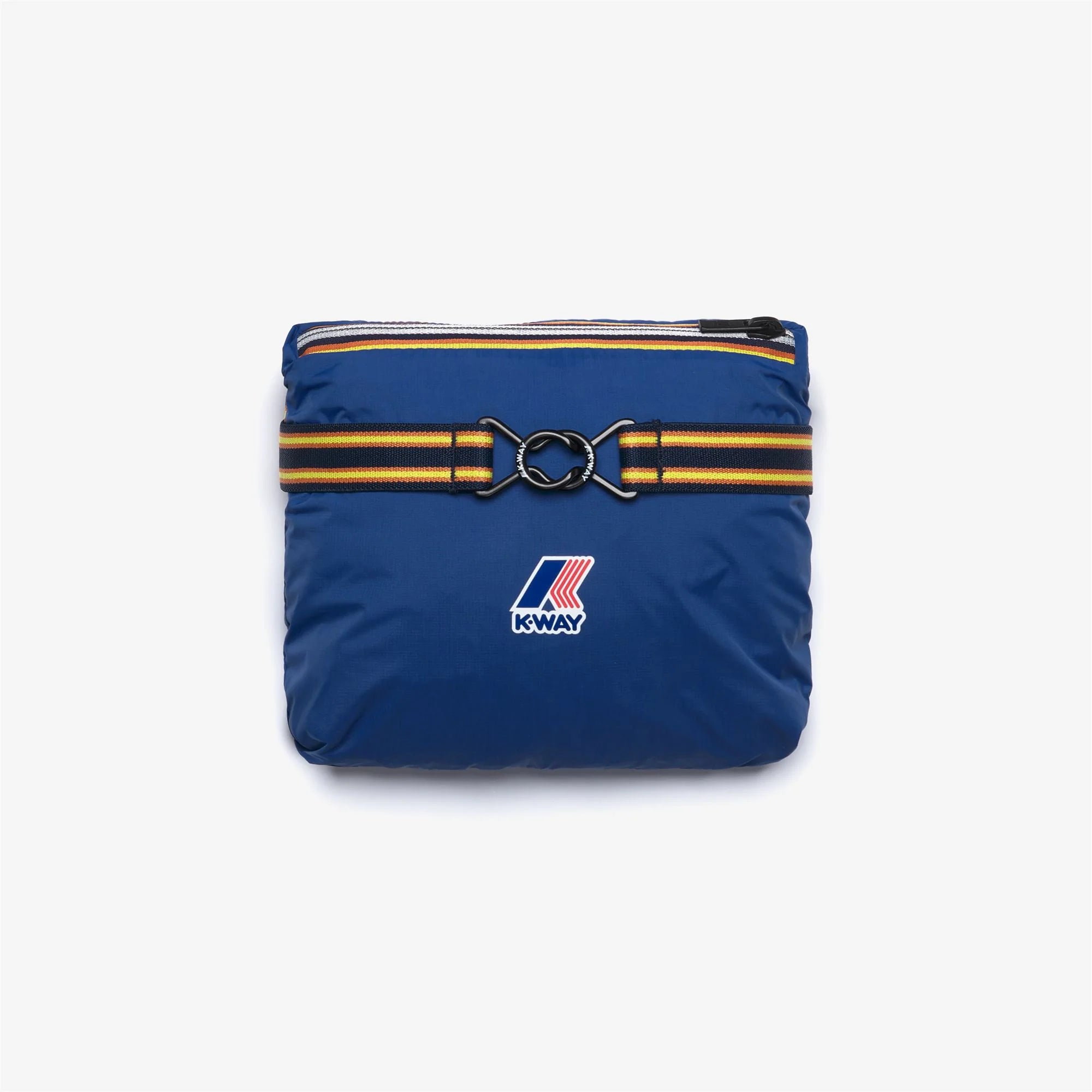 Le Vrai 4.0 Leon - Unisex Packable Quarter Zip Rain Jacket in Blue Royal Marine