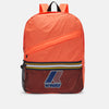Francois - Packable Ripstop Backpack in Orange