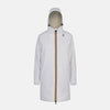 Eiffel Orsetto - Unisex Sherpa Lined Waterproof Rain Jacket in White