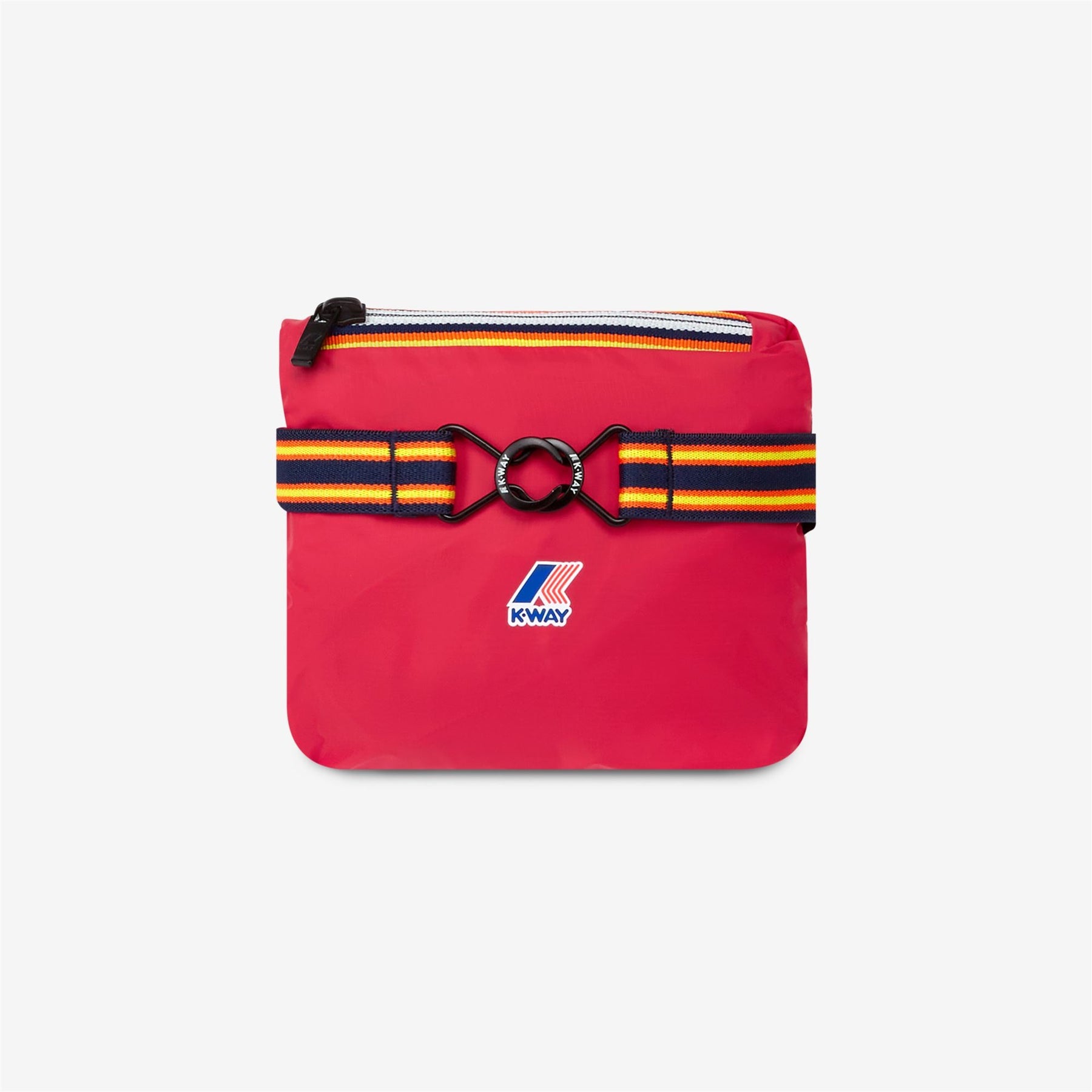 Claude - Kids Packable Full Zip Waterproof Rain Jacket in Red Berry