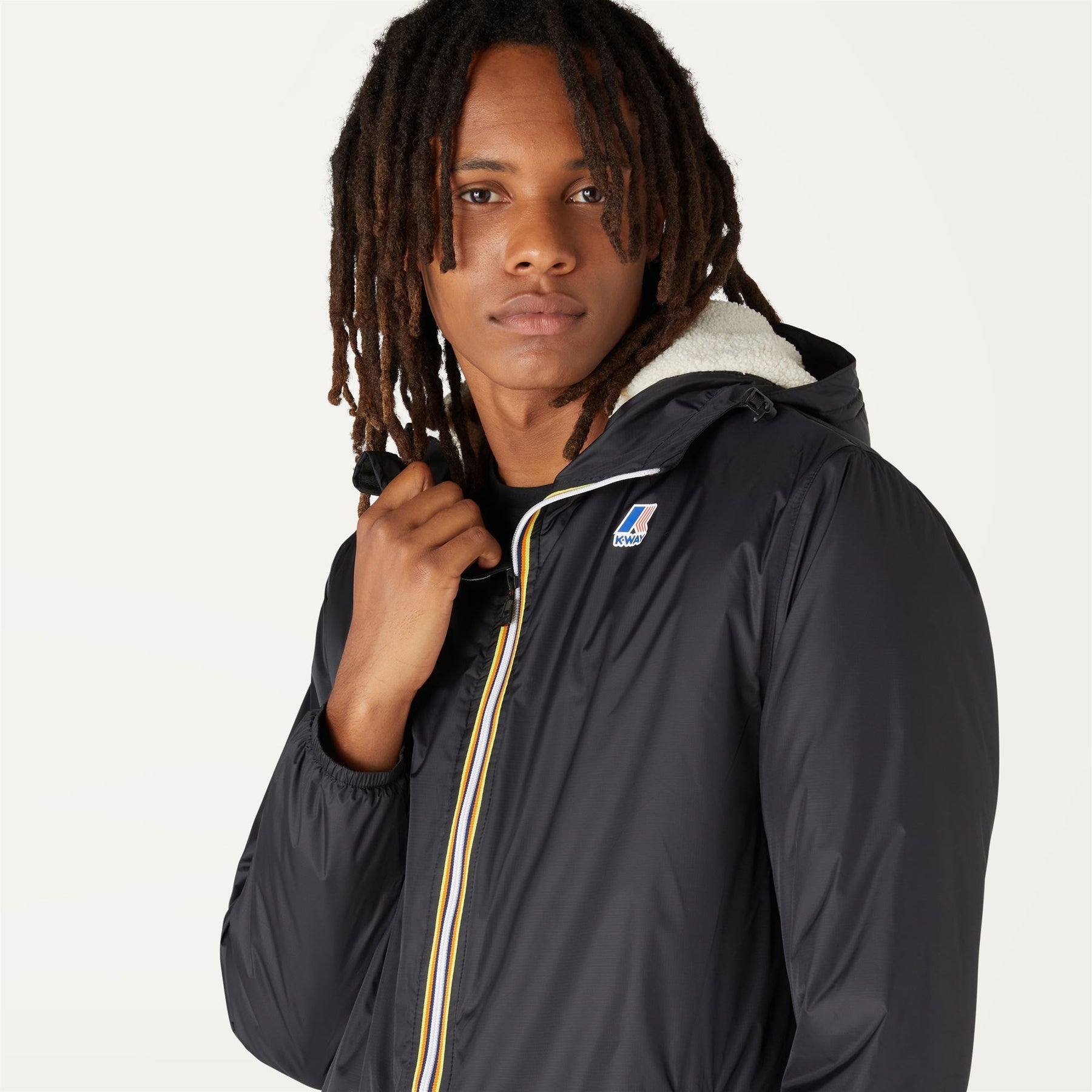 K-Way Men's Merlin Zip-Through Fleece Jacket