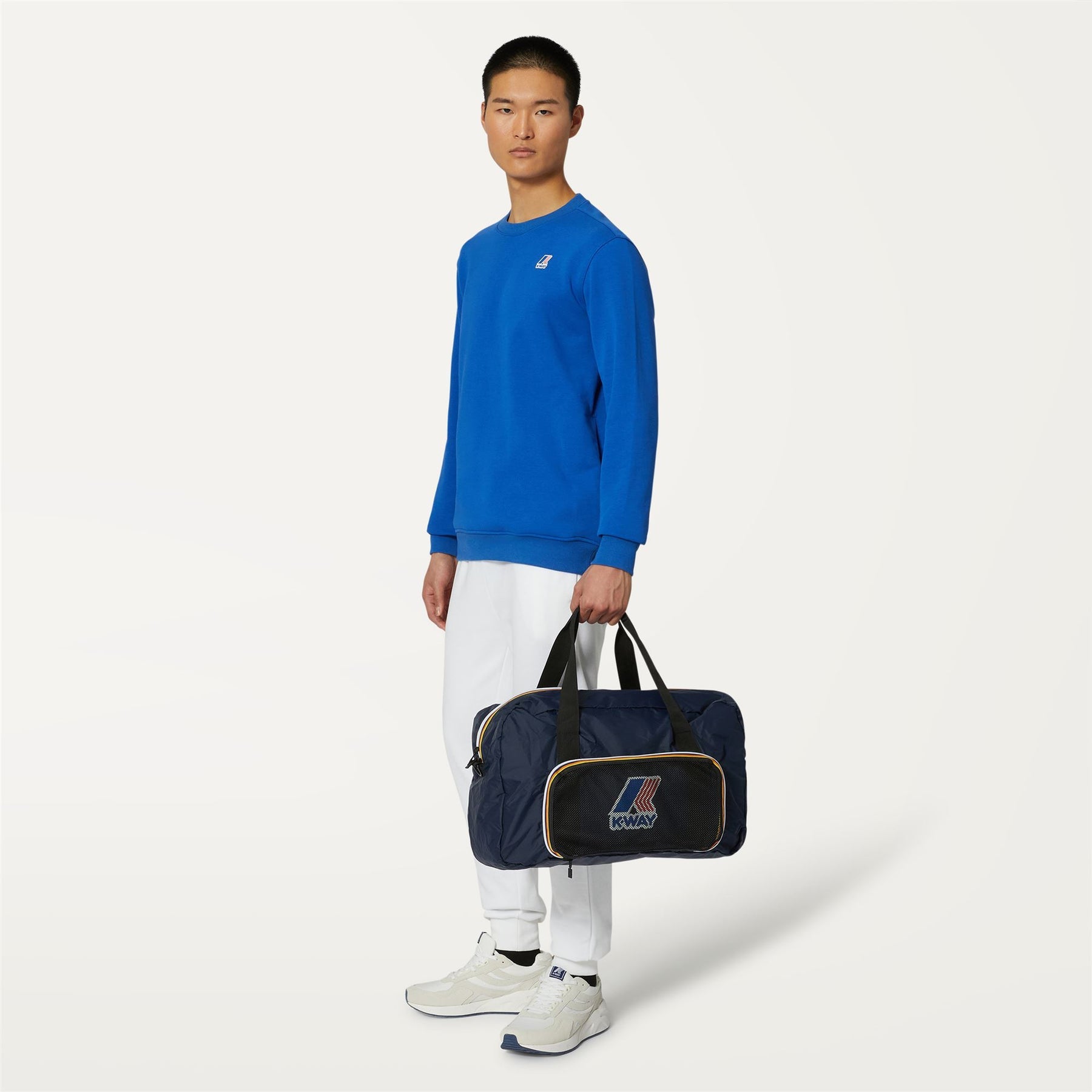 Emilien - Packable Ripstop Duffle Bag in Blue Depht
