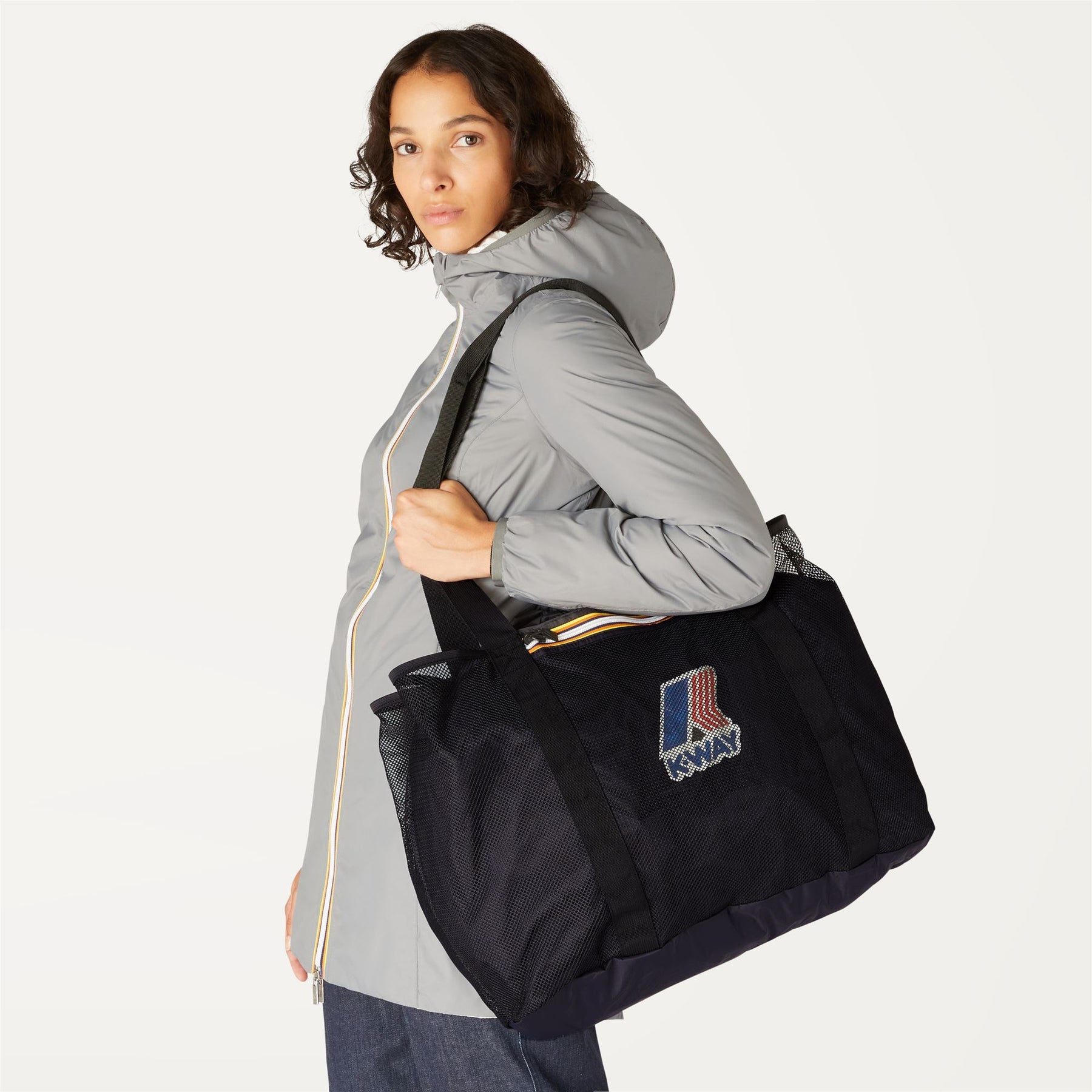 Kripyery Women Handbag Waterproof Nylon Shoulder Strap Top Handle Zipper  Ladies Crossbody Tote Bag Purse Shopping Use 