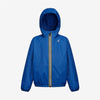 Claude - Kids Packable Full Zip Rain Jacket in Blue Royal Marine