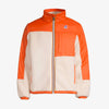 Nersev Orsetto - Unisex Fleece Top in Ecru - Orange Rust