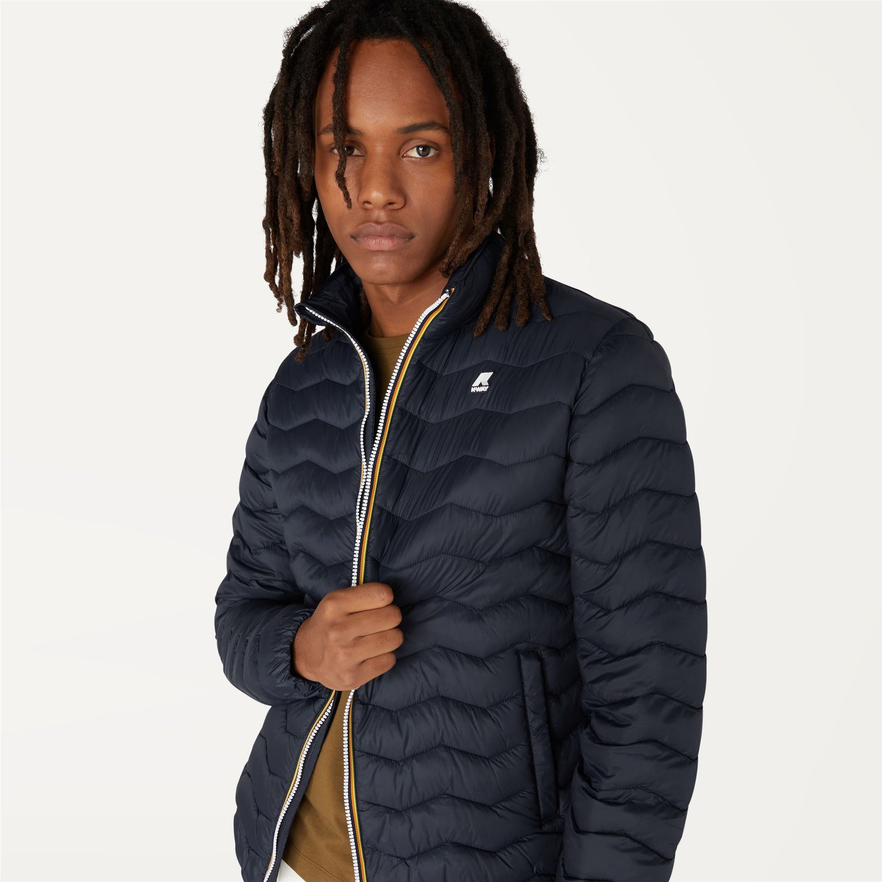 K-Way Men's Merlin Zip-Through Fleece Jacket