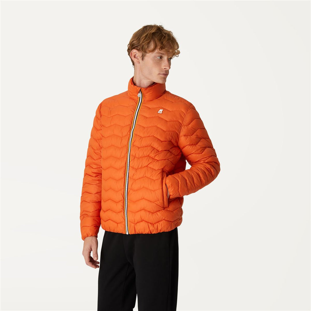Valentine Eco Warm - Men Jacket in Orange Rust